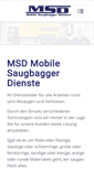 Mobile Screenshot of mobilsauger.de